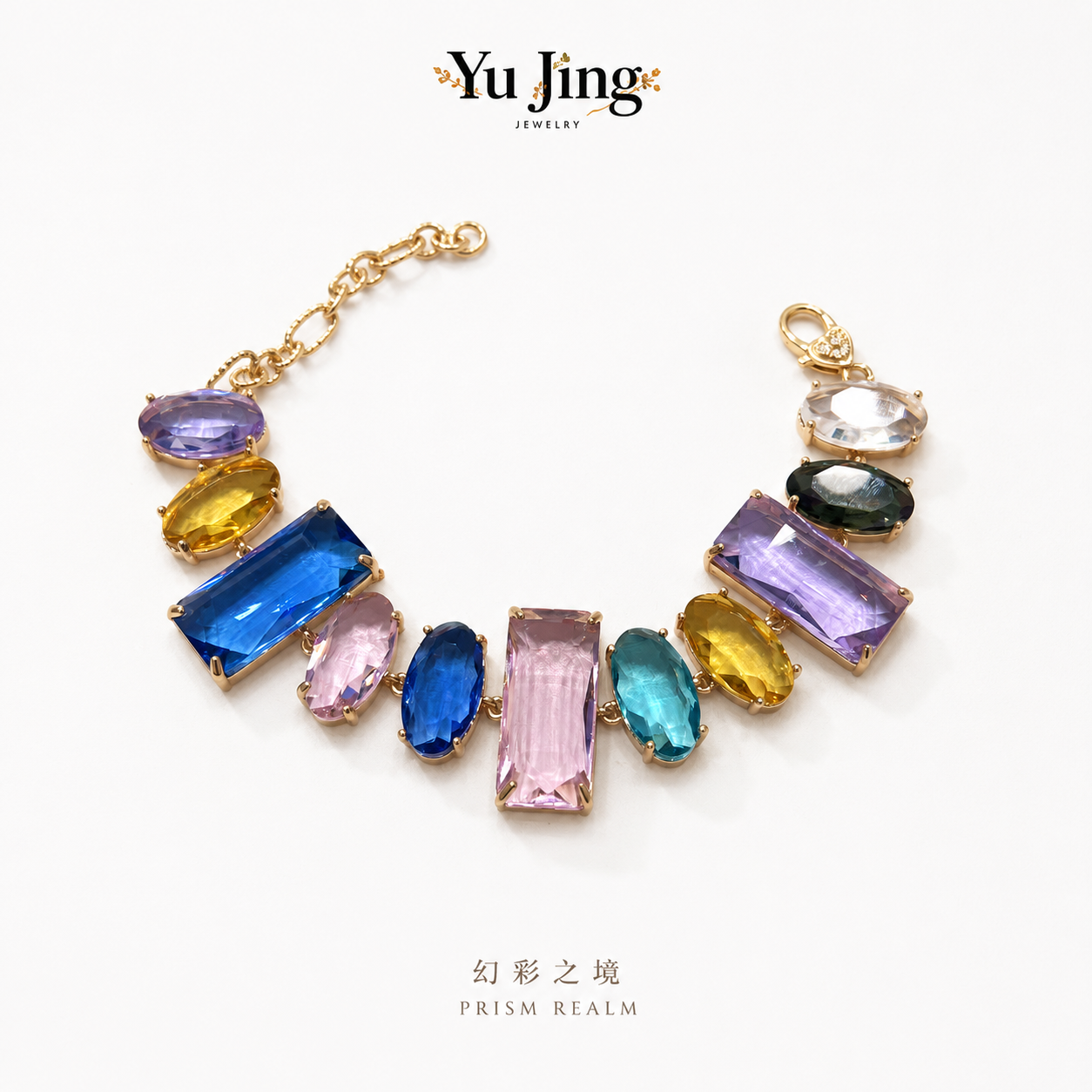 Prismatic Glass Bracelet